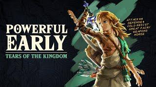 Tears Of The Kingdom | Get Link “OVERPOWERED” At The Very Beginning