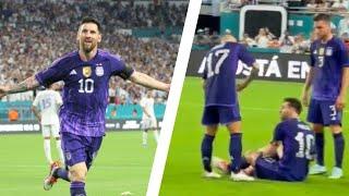 Messi vs Honduras - If there is a video How much Argentina players love Messi