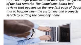 Remove complaintsboard.com Complaints