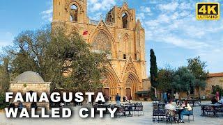 Famagusta, Cyprus Walking Tour 2022 | 4K