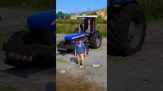 Tractor River Crossing Challenge #shorts #youtubeshorts #viralshorts