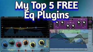 Top 5 FREE EQ VST Plugins For Mixing & Mastering in 2024 (My Favorites I Actually Use)