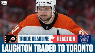 Flyers Trade Scott Laughton To Maple Leafs | NHL Trade Deadline Reaction