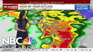 Forecast: Heavy overnight rain with clearing Sunday