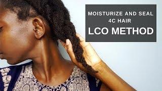 How to Use LCO Method on 4c Natural Hair