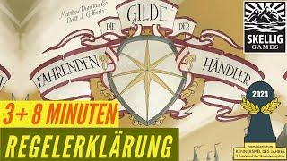 Die Gilde der Fahrenden Händler Regeln Anleitung Kennerspiel 2024