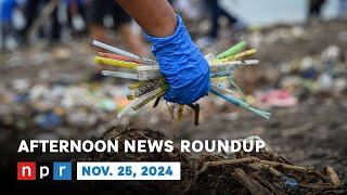 World Delegates Meet To Try To End Plastics Pollution | NPR News Now