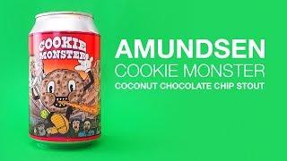 Amundsen - Cookie Monster (Bourbon Barrel Aged Coconut Chocolate Chip Stout) -  HopZine Beer Review