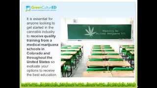 Medical Marijuana Schools in Colorado for Budtenders