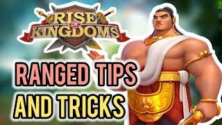 TIPS AND TRICKS FOR RANGED COMBAT! Plus graphics overhaul! Engineering Rise of Kingdoms #rok #gaming