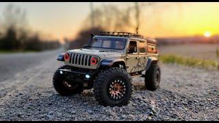 SCX24 Jeep Gladiator - BUDGET BUILD - Update 2 - Red Halos/3D Printed Parts/Rims/Brass/Detail Work