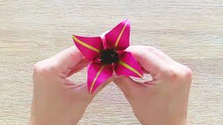 Origami Lily | Origami flower | DIY paper flower Lily 