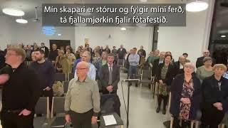 Mín skapari er stórur tekst