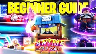 Anime Saga COMPLETE Beginners Guide (EVERYTHING YOU NEED TO KNOW) Roblox