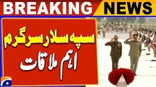 Army Chief General Asim Munir meeting with Australian Army Chief , ISPR | Breaking News