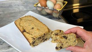 PAN DE PLÁTANO  SIN AZÚCAR CON HARINA DE AVENA