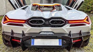 BRUTAL V12 SOUND| NEW 2025 Lamborghini Revuelto! Interior Exterior Walkaround 4K