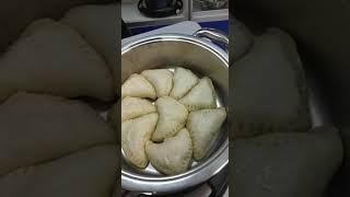 Выпекание пирожков по методу АМС. Плита сверху