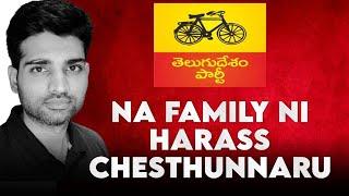 TDP Vaallu Na Family Ni Harass Chesthunnaru | Andhra Podcaster | Vijay Kesari