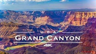 Grand Canyon, USA  - by drone [4K]