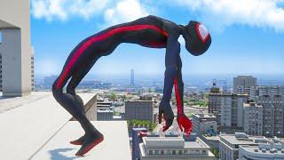 GTA 5 SPIDERMAN x MILES MORALES Ragdolls Compilation Episode 11 (Euphoria Physcis Showcase)