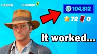 I Spent 100,000 VBucks in 1 Hour!