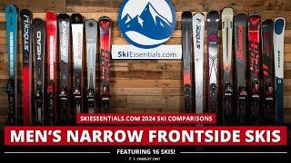 2024 Men's Narrow Frontside 65-75 mm Ski Comparison with SkiEssentials.com