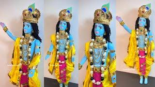 Krishna ji making with Old Doll/Janmashtmi Decoration ideas || Janmashtmi Special