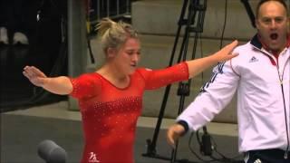 Lucie Colebeck GBR run 2 2015 Tumbling World Final
