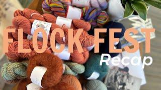 Flock Fest Recap!!///My first fiber festival.