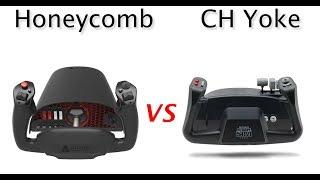 Honeycomb Yoke & Switch Panel vs. CH Products Yoke