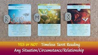 YES or NO? #pickacardtarotreading‍️Any Situation/Circumstance/Relationship #timelesstarotreading