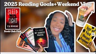 It’s 2 0 2 5 Let’s talk about my BOOKISH goals | Last book buy of 2024 + Fav book of 2024 + More!