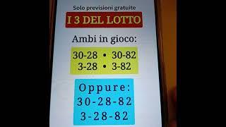 sistema di gioco per Ambo e Ambetto (02) #lotto #previsionilotto #10elotto