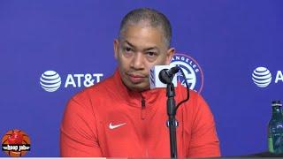 Ty Lue Reacts To Clipper Fans Booing Paul George & The Clippers 110-98 Win Over The Sixers. HooJab