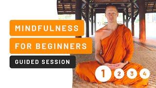 10-Minute Guided Meditation for Beginners with a Buddhist Monk - Part 1