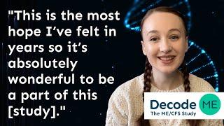 #LifeOfPippa on the hope DecodeME brings to people with #MEcfs