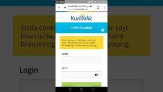 Kundalik.com ga kirish