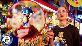 I have 3,000 Sonic The Hedgehog items! - Guinness World Records