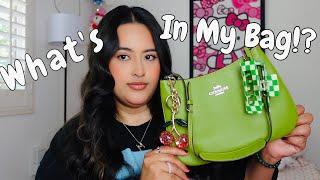 what's in my bag! ⭐️ COACH Penelope Shoulder Bag 