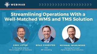 Streamlining Operations with a Well-Matched WMS and TMS Solution