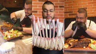 كاري غنمي محشي أروع طبق للعرضات و المناسبات من مطعم Hicham cook grill #hicham_cook #هشام_كوك #