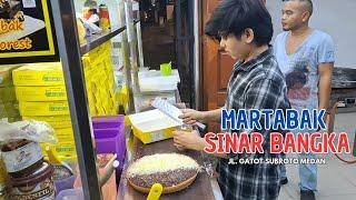 MARTABAK SINAR BANGKA, JL.GATOT SUBROTO MEDAN / Toping Martabaknya Banyak Pilihan. Rasanya Mantap