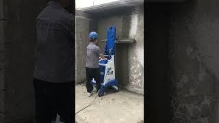 Derutu company newest production, high efficiency plastering wall machine #plastering