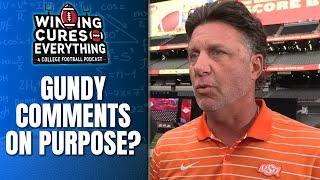 Is Mike Gundy crazy? Or sly as a fox?