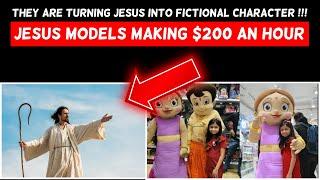 Christ Lookalikes Make $200 An Hour Posing For Family Christmas Photoshoot | Almas Jacob