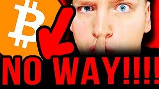 BITCOIN: GAME OVER??!!!!! (unbelievable)