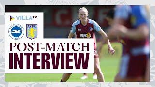 "It's great to be back on the pitch" | Lucy Parker shares her thoughts on Brighton win