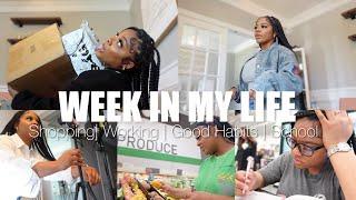 VLOG: PRODUCTIVE WEEK IN MY LIFE  ( GETTING SH*t DONE ,Healthy Habits , Unboxings ,& MORE )