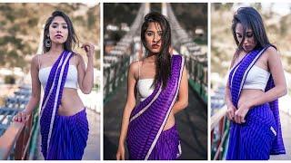 Saree poses ideas || girls photoshoot || photography ideas for girls || #jk fashion || #shorts...